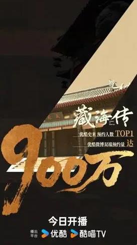 肖战《藏海传》首播成绩曝光