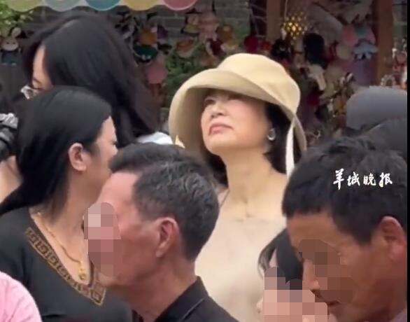 林青霞现身江西会昌戏剧小镇