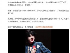 刘宇宁演唱会大哭:有时候真的干够了 这是什么情况？