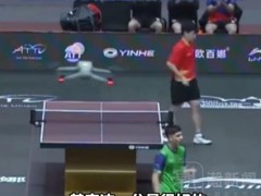 林诗栋比赛时无人机飞过整懵解说 这是什么情况？