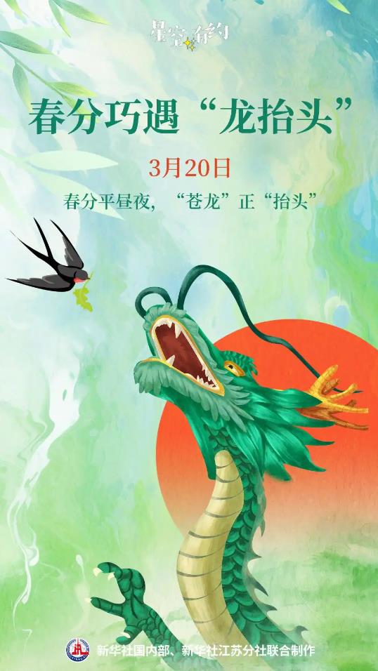 春分遇上&ldquo;龙抬头&rdquo;!本世纪仅有3次