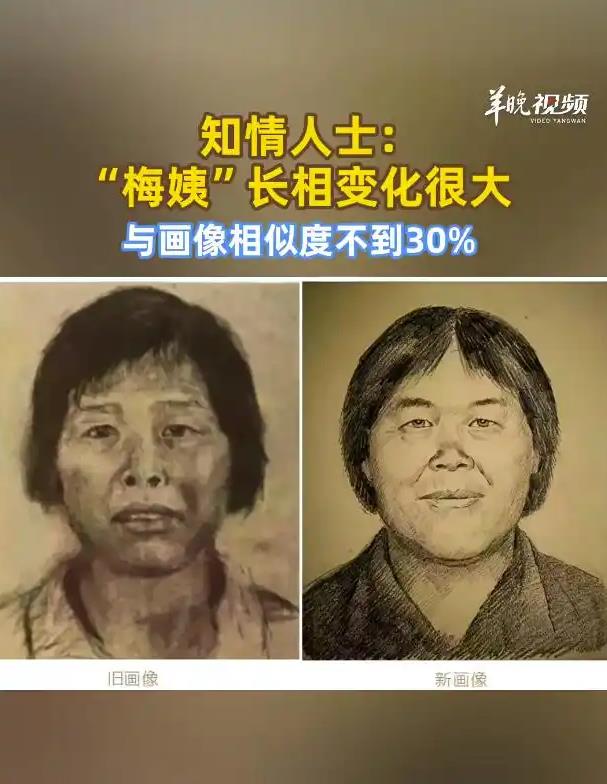 知情人士:&ldquo;梅姨&rdquo;长相变化很大