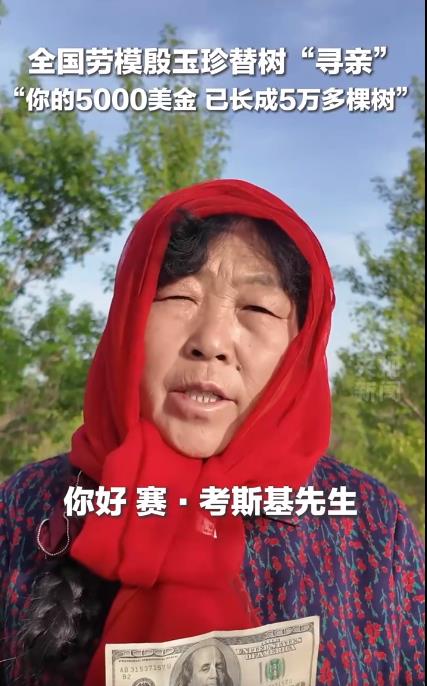 &ldquo;你的5000美金已长成5万多棵树&rdquo;