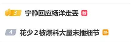宁静谈《花少2》杨洋走失：一言难尽