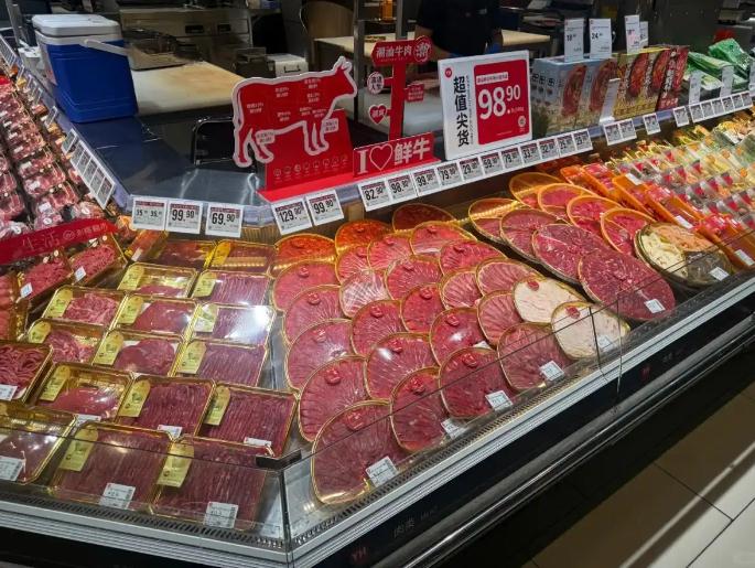 100元不够买三斤鲜牛肉