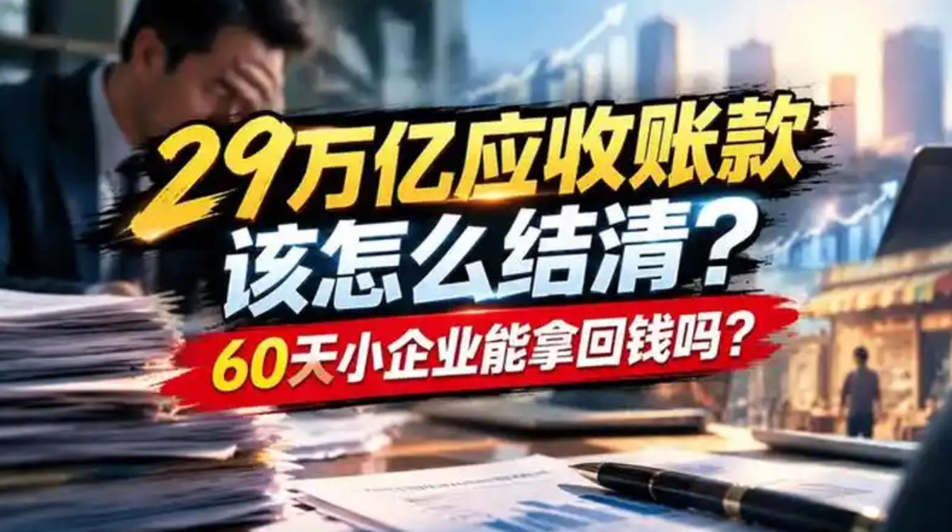 29万亿应收账款该怎么清欠